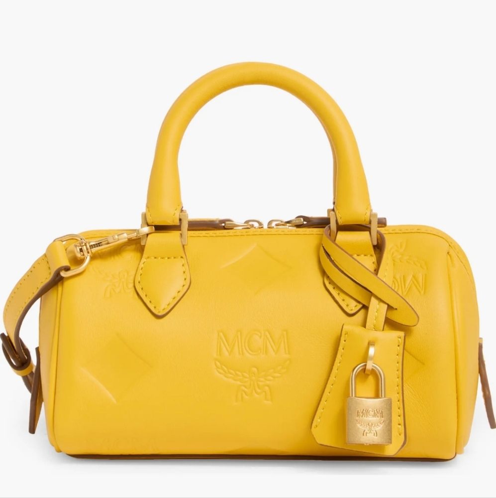 MCM Boston Bag W/dustbag NWT